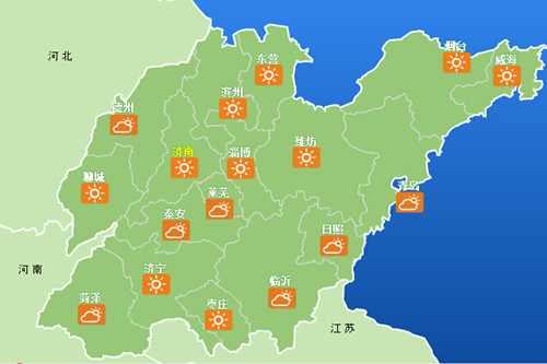 2017山东8月最新天气,山东八月最新天气概况